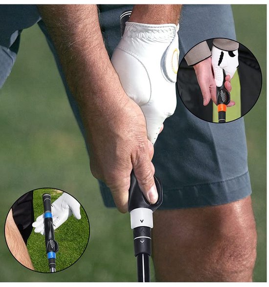 Perfecte Golf Grip Trainer, Golf Grip Trainingshulp voor correcte handpositionering en spiergehoud van Merkloos