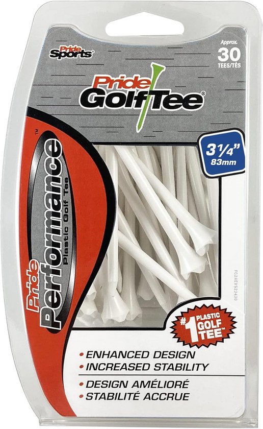 Performance Golf Tees voor Langere Afstanden - Lage Weerstand Golf T-Shirts