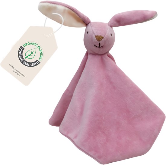 Peter het Konijn - Knuffeldoekje - Doudou - 35 x 35 cm van Rainbow Designs.