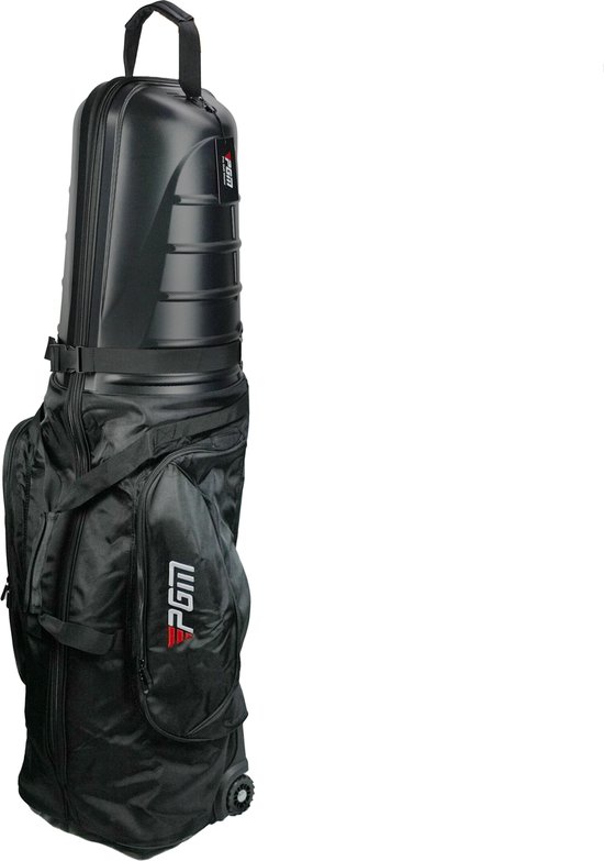 PGM Golf Travelcover - Golfreistas - Hardcase - Verrijdbare Reiskoffer - Zwart van Merkloos