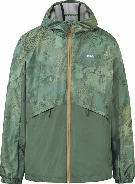 PICTURE - LAMAN PRINTED JKT - Geology Green - l