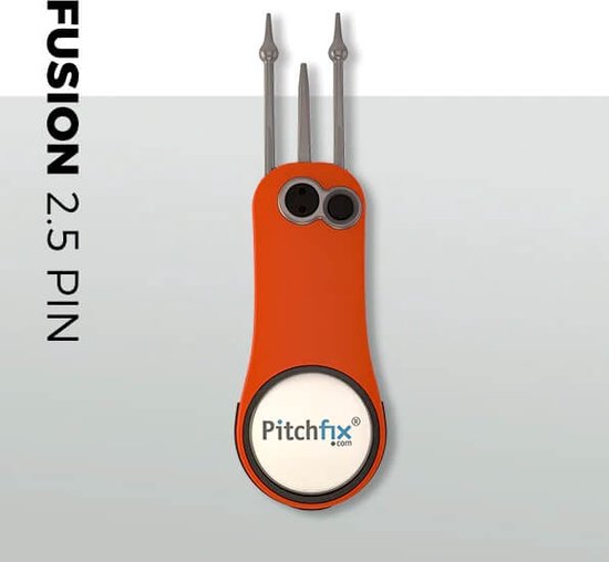 Pitchfix Fusion 2.5 Pin Oranje van Pitchfix