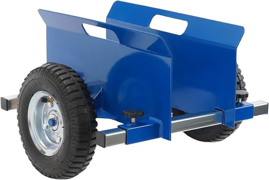 Platenklemwagen, transporthulp, droogbouw, rolwagen voor het vervoer van wandpanelen, gipsplaten, platen, draagvermogen tot 500 kg