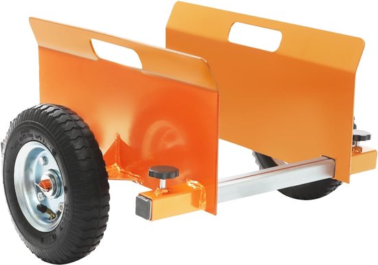 Platenroller tot 250-300 kg, plaatwagen, transporthulp, droogbouw, rolwagen voor het vervoer van wandplaten, houten platen