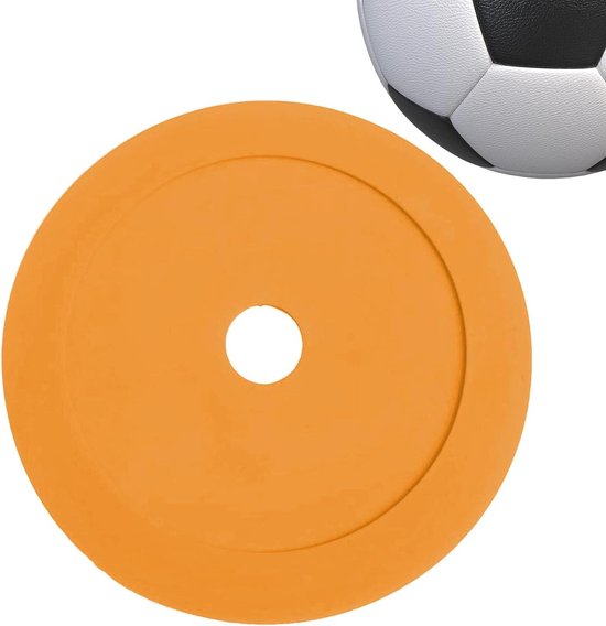 Platte Pylonen - Sport Markers - Training Veld - Opvallende Kleuren - 15 cm - Oranje