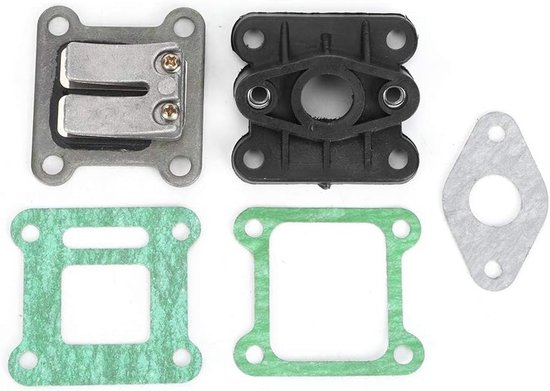 Pocket Bike Carburetor 2-Takt 49cc Reed Valve Kit voor Tuning en Prestatieverbetering van Gaser Flange