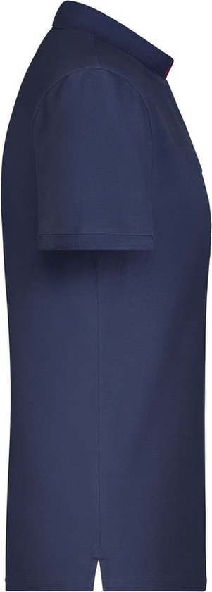 Polo shirt Golf Pro premium navy/rood voor heren - Navy blauwe herenkleding - Werkkleding/zakelijke kleding polo t-shirt M van Golf Pro