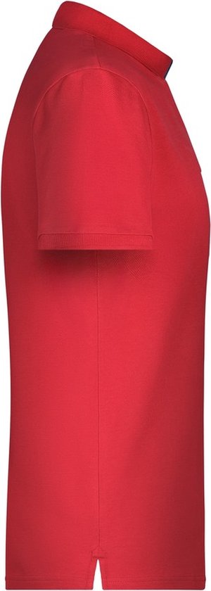 Polo shirt Golf Pro premium rood/navy voor heren - Rode herenkleding - Werkkleding/zakelijke kleding polo t-shirt 2XL van Deaton.