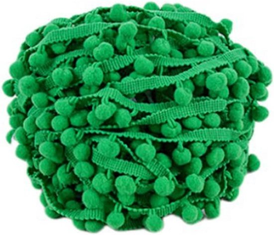 pomponboord, pomponboord, pomponband, franjes, pomponband, franjes, franjes, versiering, groen