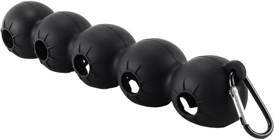 Praktische Golfbal Houder voor Tassen, Geschikt voor 5 Golfballen, Eenvoudig Bevestigbare Clip Accessoires voor Golfliefhebbers
