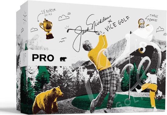 Premium Golfballen - Urethaan Cover - Hoge Afstand & Controle van Merkloos