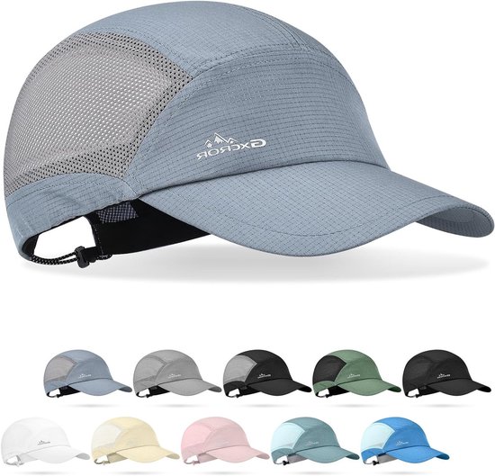 Prestatie Baseball Cap voor Dames en Heren, UPF 50+, Lichtgewicht Sneldrogende Sportpet voor Golf, Wandelen en Fitness