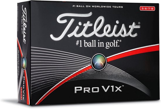 Prestatiegerichte golfballen met hoge lancering en lage spin (12 stuks) van Merkloos