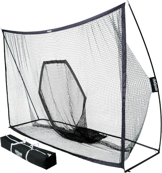 Professioneel Golf Oefennet Groot (10x7ft of 7x7ft) - Binnen & Buiten Golfslagnet