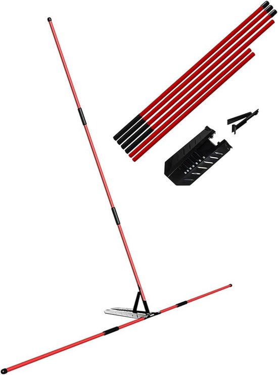 Professionele golfclub richtstokstandaard - Hulpmiddel voor het trainen van het swingvlak en de swingbaan - Hulpmiddel voor golfswingtraining - Richtstok voor de driver van Merkloos