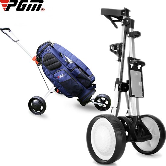 Professionele Opvouwbare Golftrolley - Ideaal voor Outdoor Sport, Reizen en Luchthaven Bagage van Asadventure