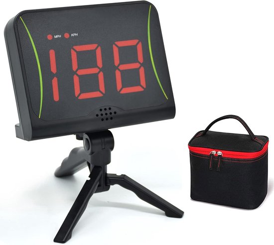 Professionele Snelheidsmeter Radar voor Diverse Sporten met LED-Display