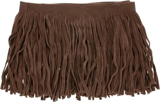 PU Lederen Franje Trim, 1 Yard 10 cm Donkerbruin Dubbelzijdig Suede Kwastje Naaien Trim voor DIY Ambacht/Naaien Jurk Kostuum/Tassen Schoen Decoratie, Franje Kwastje