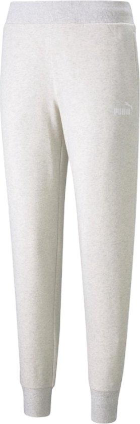 Puma Essential Logo Pants 586841-02, Vrouwen, Beige, Broek, maat: XL van Puma