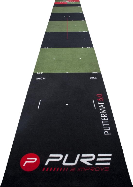 Pure 2 Improve Putting Mat 5.0 - 500 x 65 cm van Pure 2 Improve