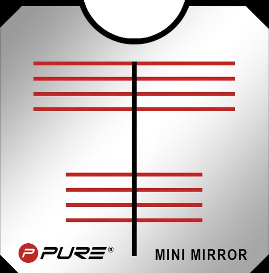 Pure2improve Mini Mirror, 8cm van Pure2Improve