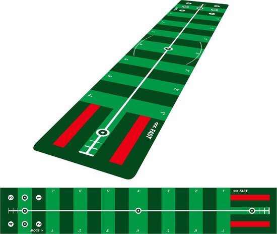 Putmat 4 Speed track trainingsmat van Pure 2 Improve