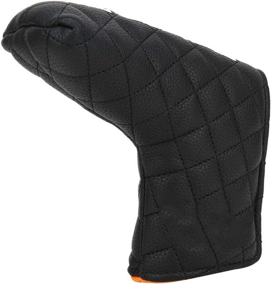 Putter Cover - Golf Club Hoes - Golf Club Beschermen - Magnetische Sluiting - 17x14x8.5cm - Zwart/Wit