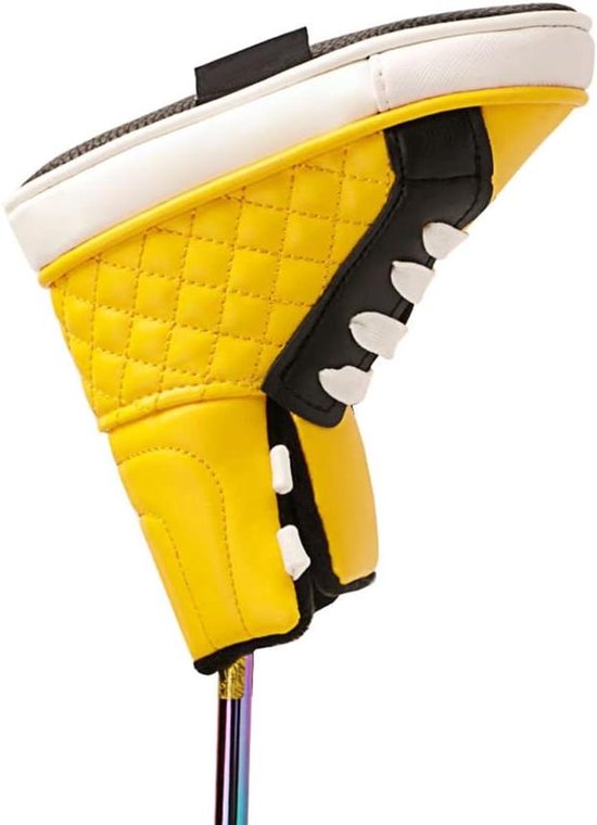 Putter Head Cover - Grappige Schoen Vorm Design | PU Lederen Beschermer | Voor Alle Putter Clubs van Merkloos