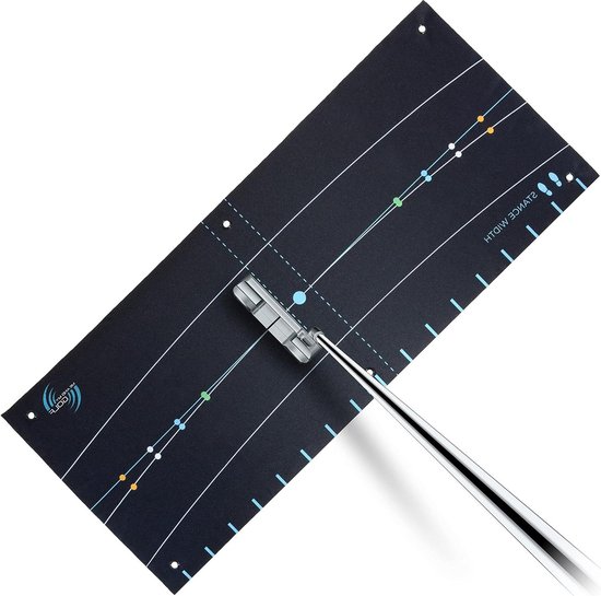 Putting Arc en Aim Target - Stroke Trainer inclusief instructie Training Video's - Zwart van Eyeline Golf