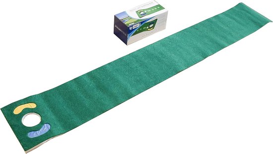 Putting Mat Golf - Putting Mat - 180cm - Putting Green - Golf - Training van Liookki