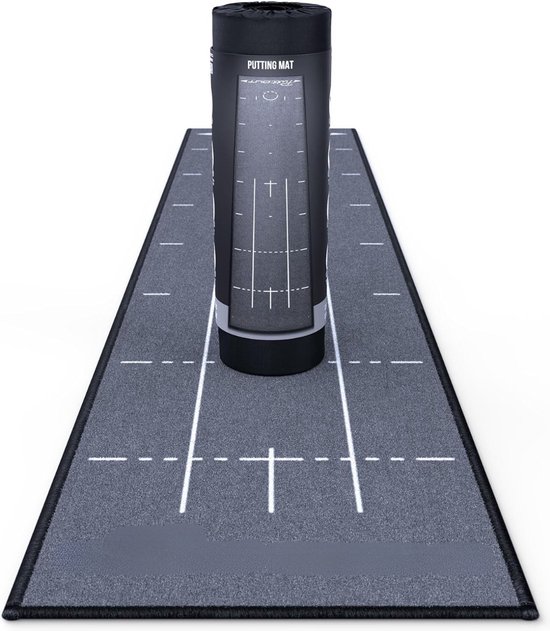 Putting Mat Golf - Putting Mat - 240cm - Putting Green - Golf - Training van Pure2Improve