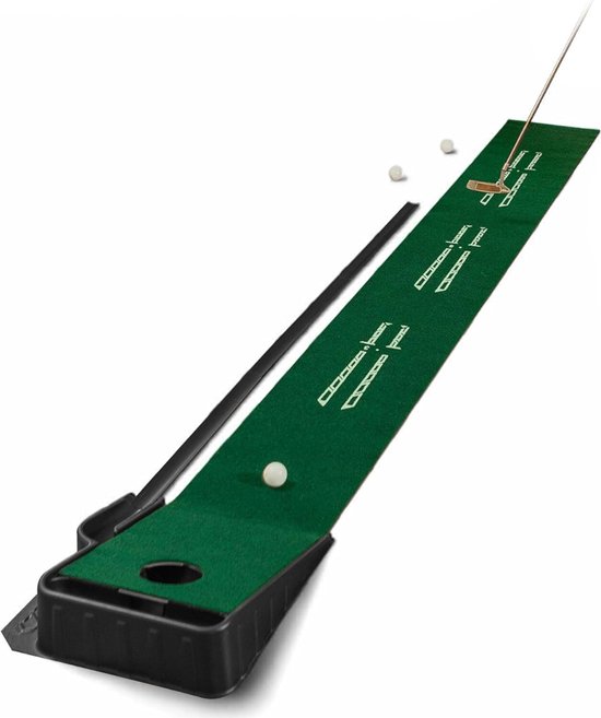 Putting Mat Golf - Putting Mat - 290cm - Putting Green - Golf - Training van Merkloos