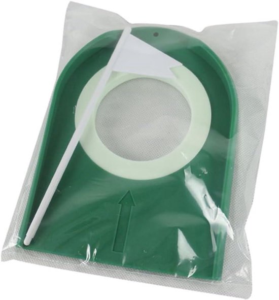 Putting Trainer Bekers - Oefenbekers Golf - Putting Oefenen - Extra Binnenring - 18x13.5x17.5cm - Groen