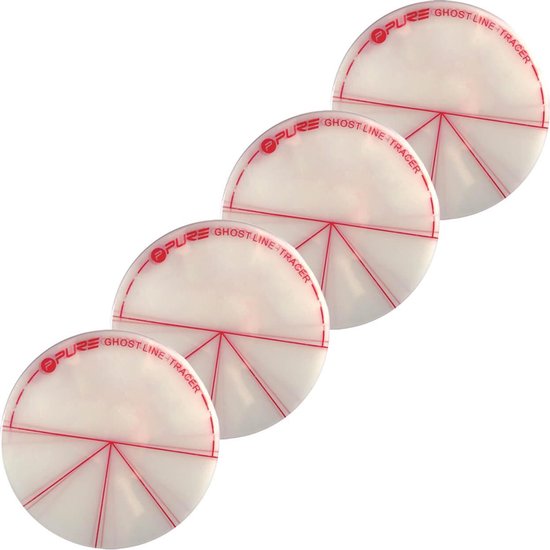 Putting Trainer - Ghost Golf Hole - 4 Stuks