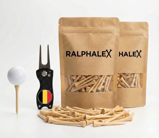 RALPHALEX Pitchfork BE - 1 tool + 2 zakken (2x50 tees)