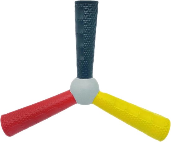 Reactietrainer Werpstok - Snelheidstrainer Trainingsapparaat - Sportreactie Verbeteren - Zachte EVA Materiaal - 26 x 26 x 4 cm - Meerkleurig