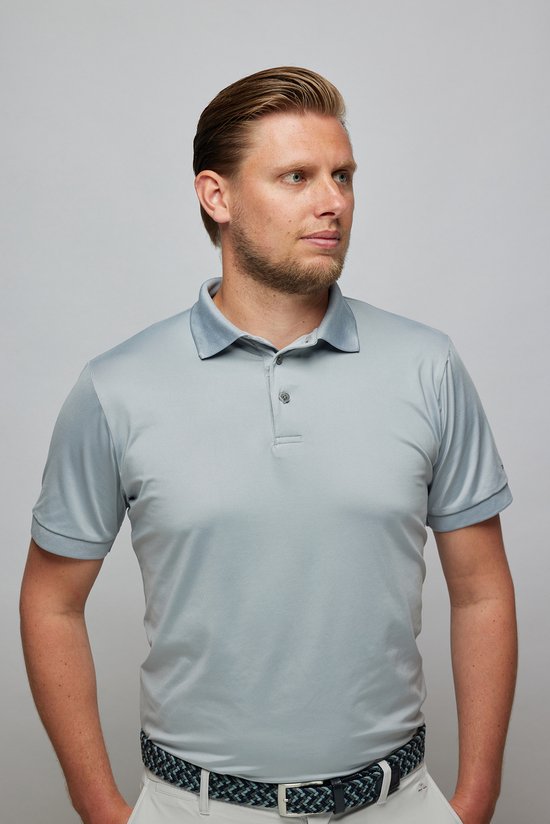 Real Ace Polo Regular Fit Mid Grey size L