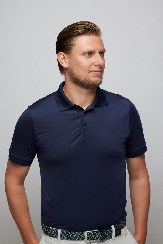 Real Ace Polo Regular Fit Navy Blue size L