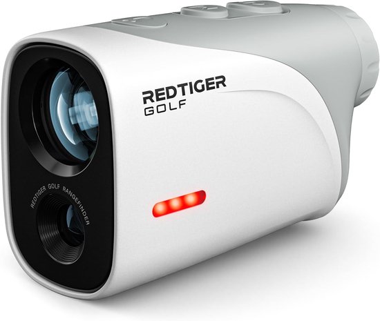 RedTiger Golf Rangefinder Golfvue Wit - Afstandsmeter Golf - Laser Rangefinder Golf - 1100M - Golftrainingsmateriaal - Golf Accessoires - Laser Rangefinder van Merkloos