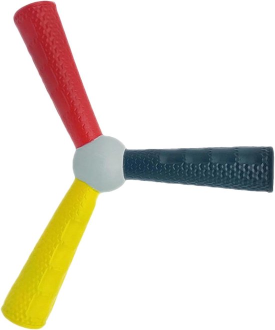 Reflex Trainingsstok - Oog-hand coördinatie trainer - Sportvaardigheden Verbeteren - Zacht EVA Materiaal - 26 cm - Driekleurig