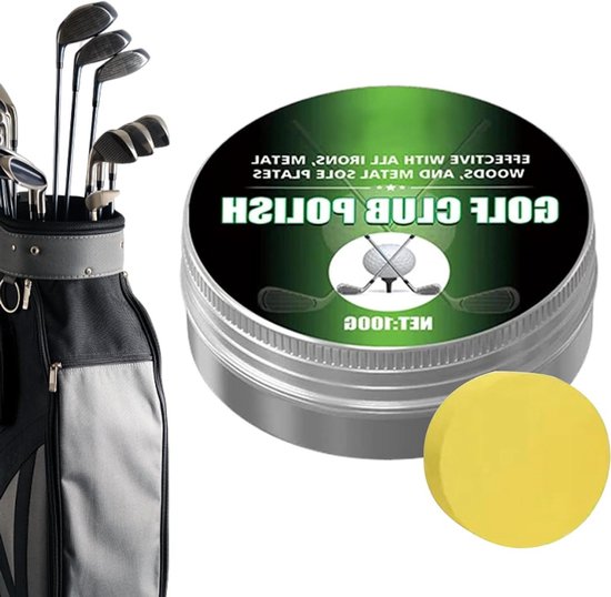 Reinigingsset Golfclubs - Golfclub Onderhoud - Club Verzorging - Rubberen Grip Hersteller - 100 g - Uniek
