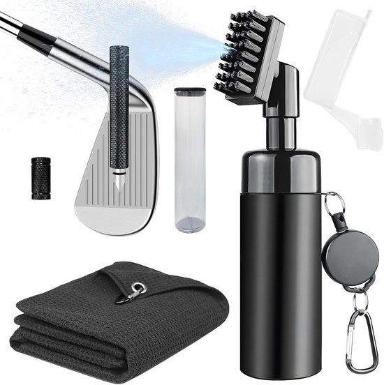 Reinigingsset voor golfclub, waterborstel en accessoires - Quixotical Reinigingsset voor golfclub, waterborstel en - ShopVlot