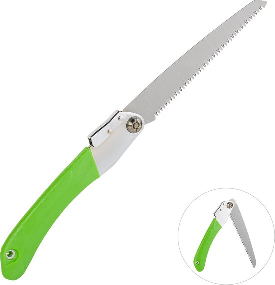 relaxdays takkenzaag inklapbaar - snoeizaag - tuinzaag - tuin klapzaag - handzaag staal van Relaxdays