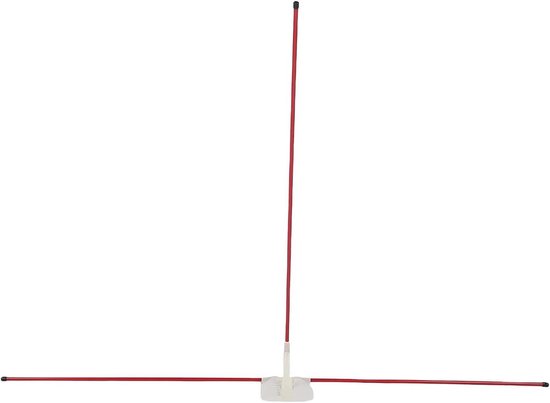 RiToEasysports Houder voor Golfuitlijnstokken, in Lengte Verstelbaar met 7 Hoeken voor Swingplane-training, Houdingscorrector en Swingtrainer, Gemaakt van ABS en PVC-materiaal