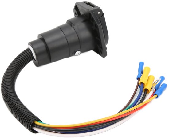 Robuuste 7-weg lemmetconnector, stekker voor camper, bedrijfsboot