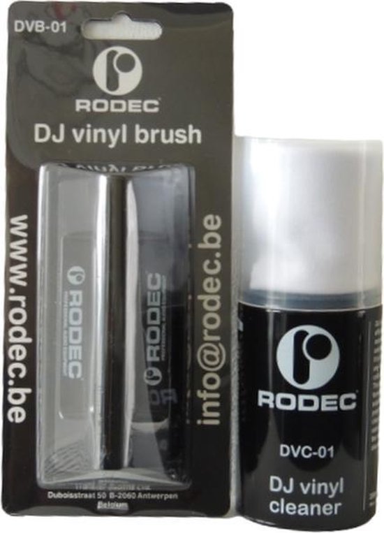 Rodec Vinyl Cleaning Kit met Platenborstel - LP Schoonmaakset (2 delig) van Rode
