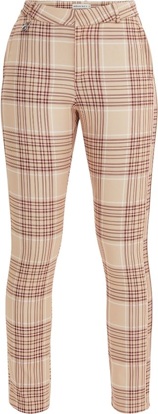 Röhnisch Lexi Pants 30 - Safari Check - Maat 46 van Röhnisch