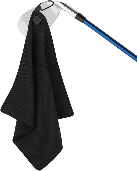 Ronte - Golfhanddoek 40x40cm met Magneet - Absorberend en Herbruikbaar - Buitensportclub Accessoire voor Golf - Heren en Dames