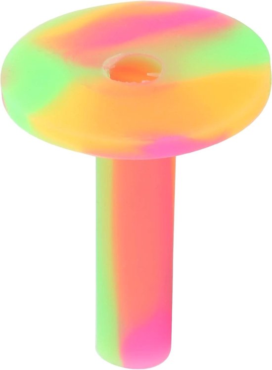 Rubber Golf Tees Set van 3, Ideaal voor Indoor en Outdoor Gebruik, Golfaccessoires voor Golfer met 70mm Hoogte van Merkloos