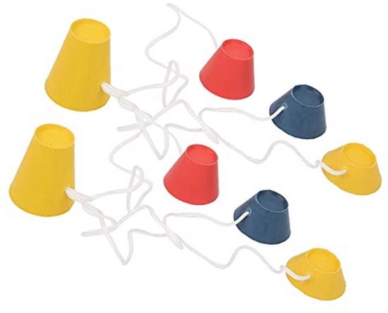 Rubber Golf Tees Set voor Beginners en Professionals - Winter Tees in Geel, Blauw en Rood van Merkloos